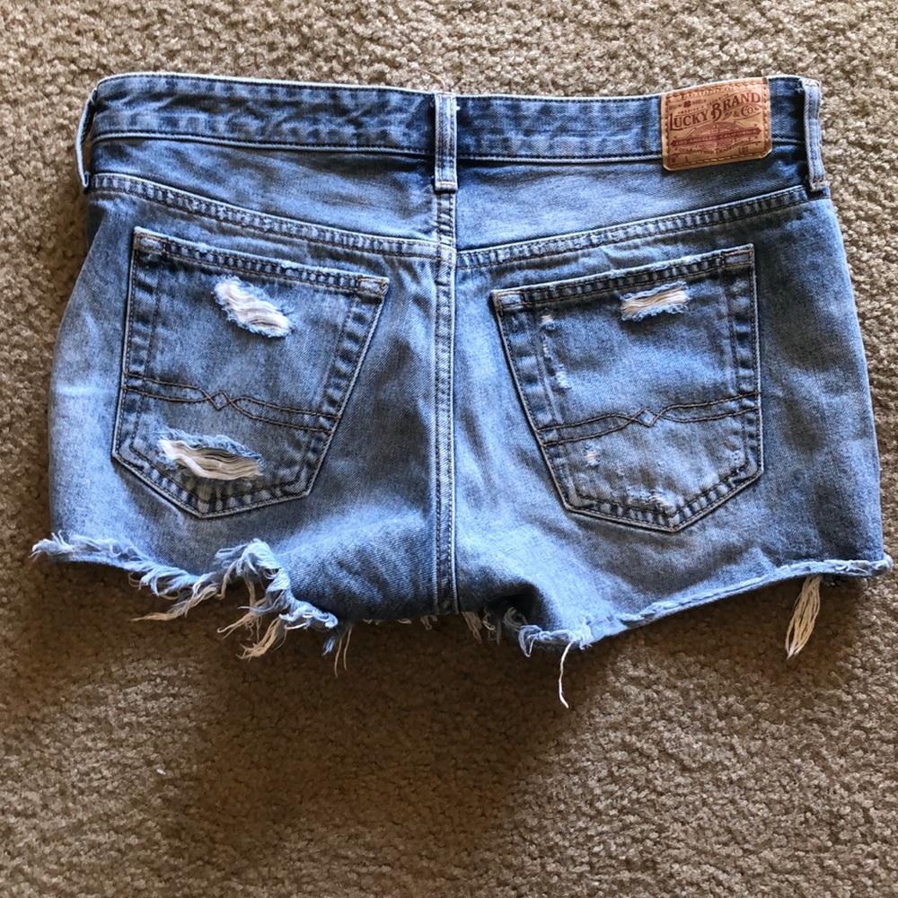 Lucky Brand Boyfriend Jean Shorts